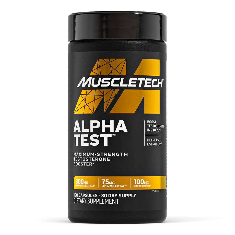 AlphaTest (Potenciador de Testosterona Natural) - 120 cápsulas 1
