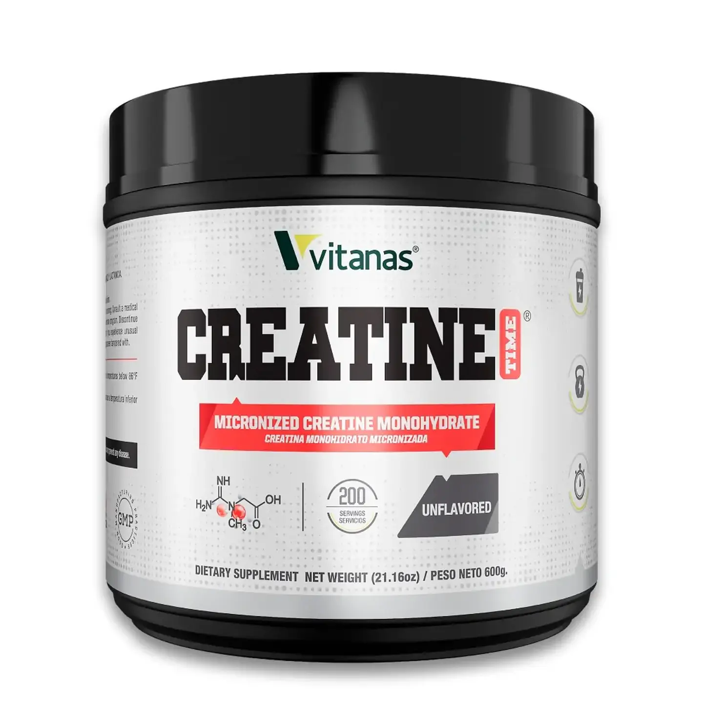 Creatina Time Vitanas 200 Servicios 1