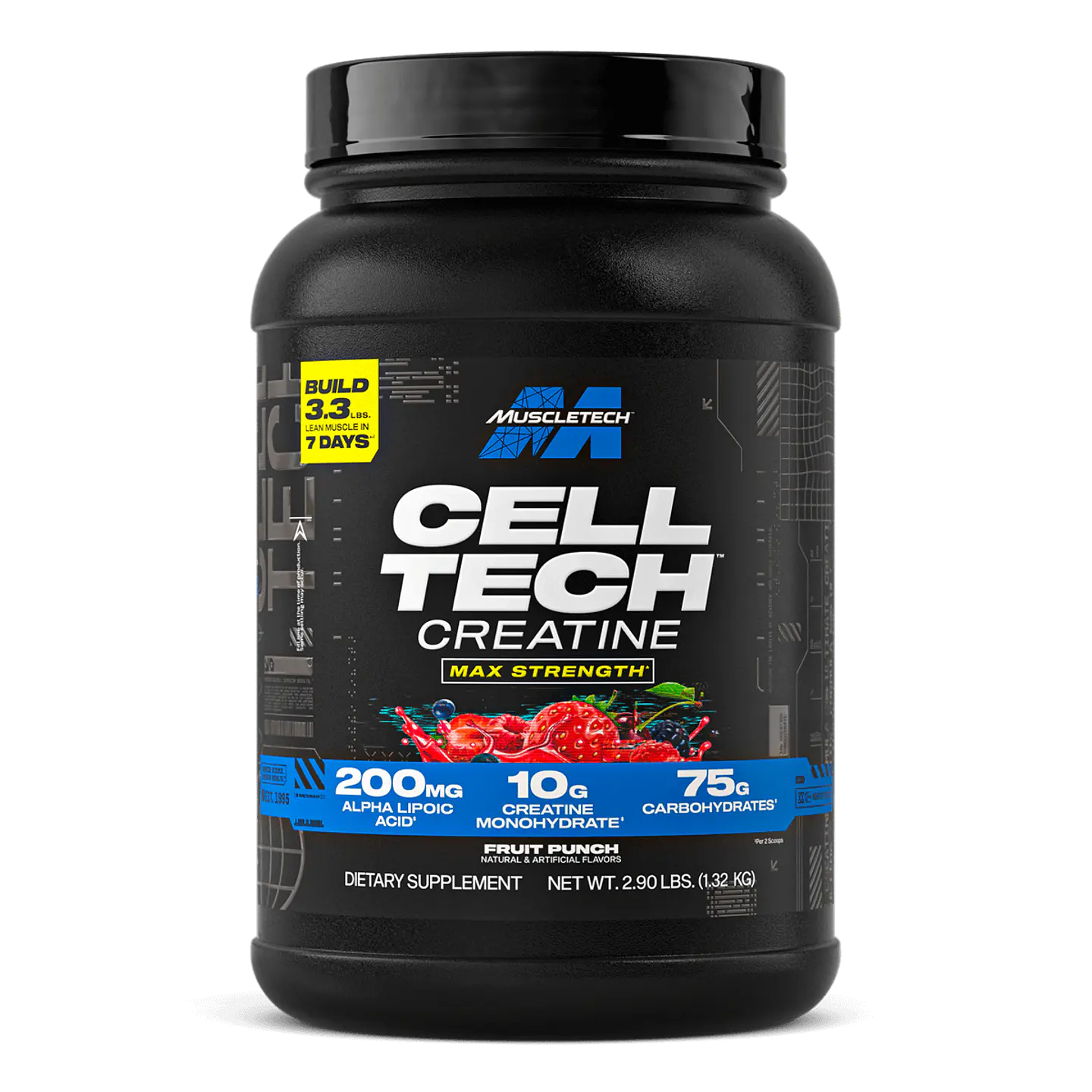 Creatina Celltech Muscletech 3 libras 1