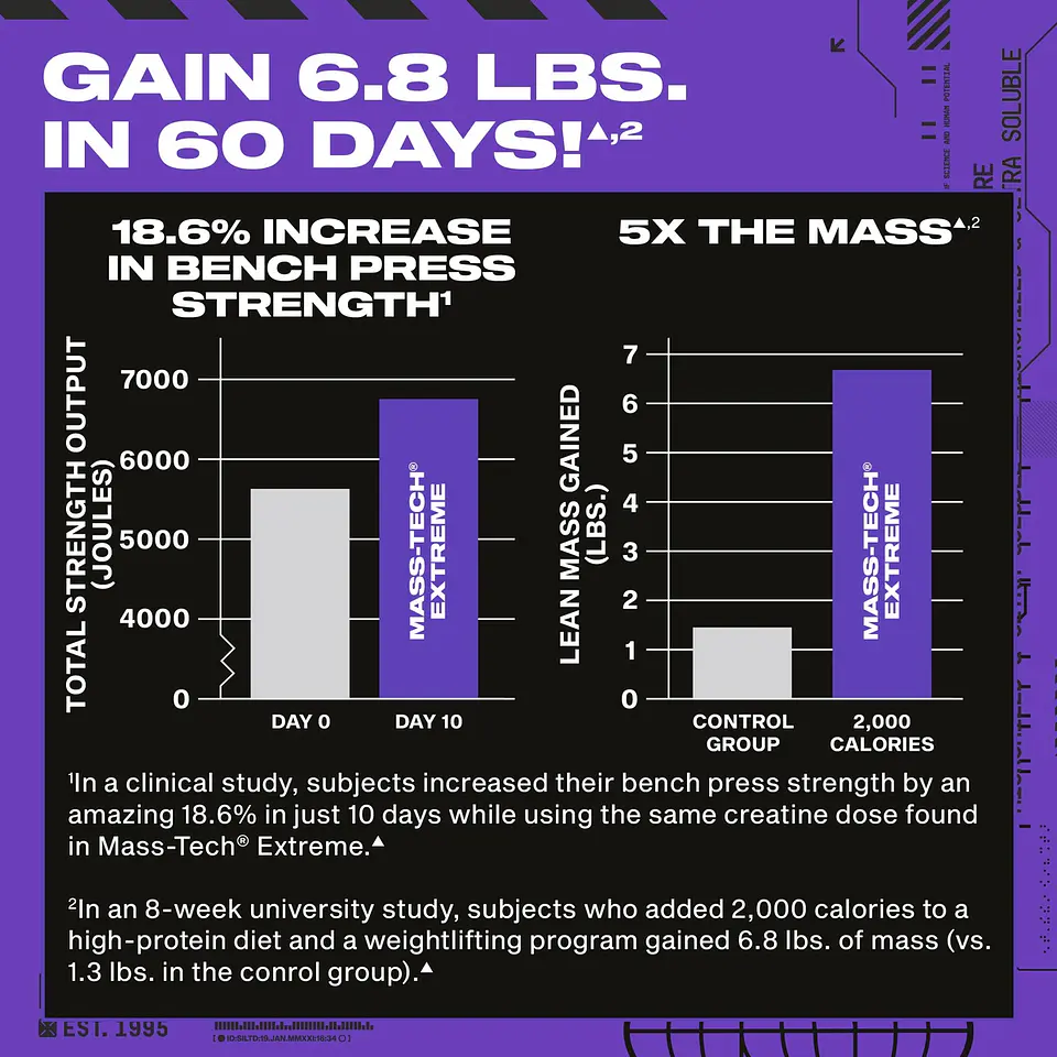 Mass Tech Extreme -  6 Libras 4