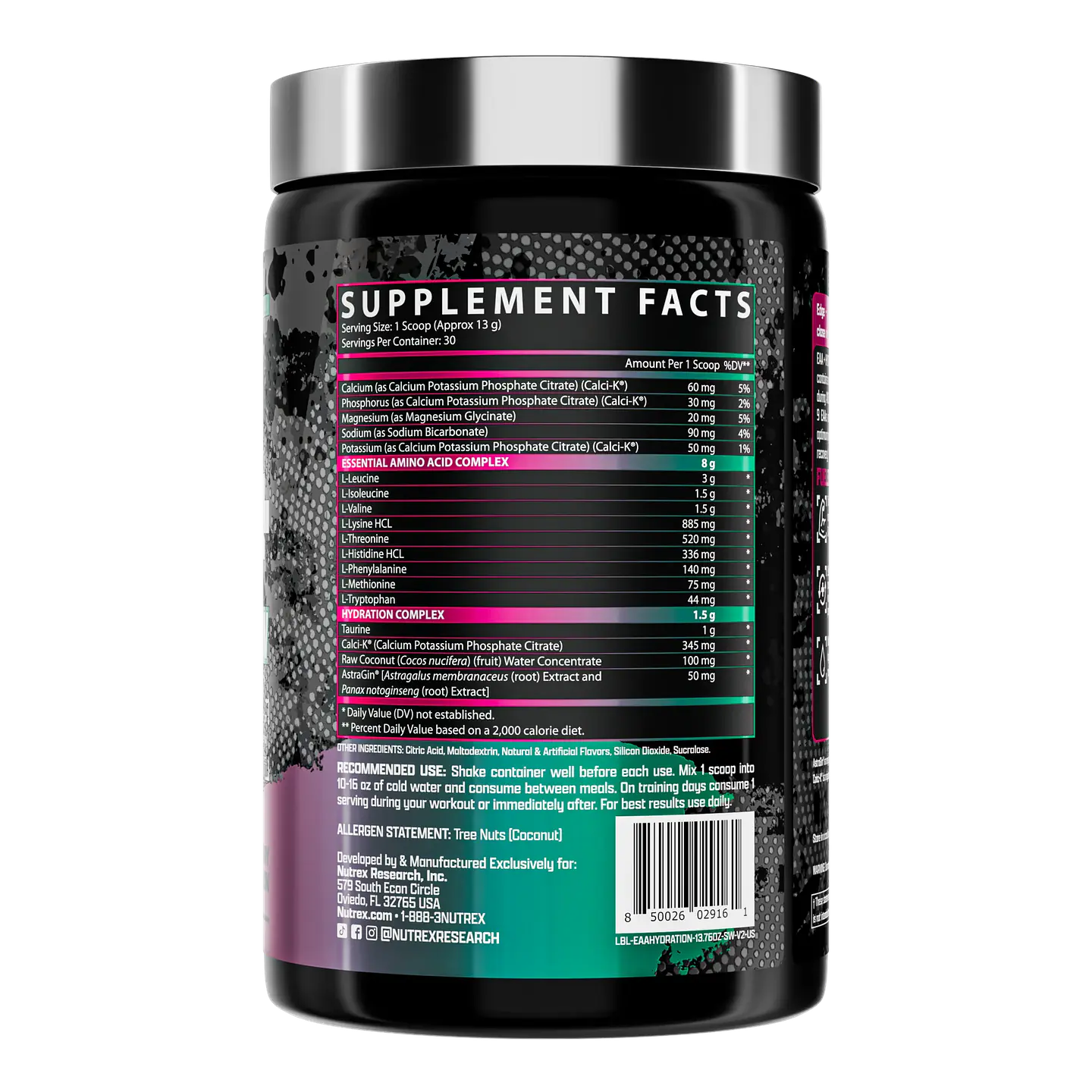 EAA+ Hydration (Aminoácidos Esenciales + Electrolitos) 5