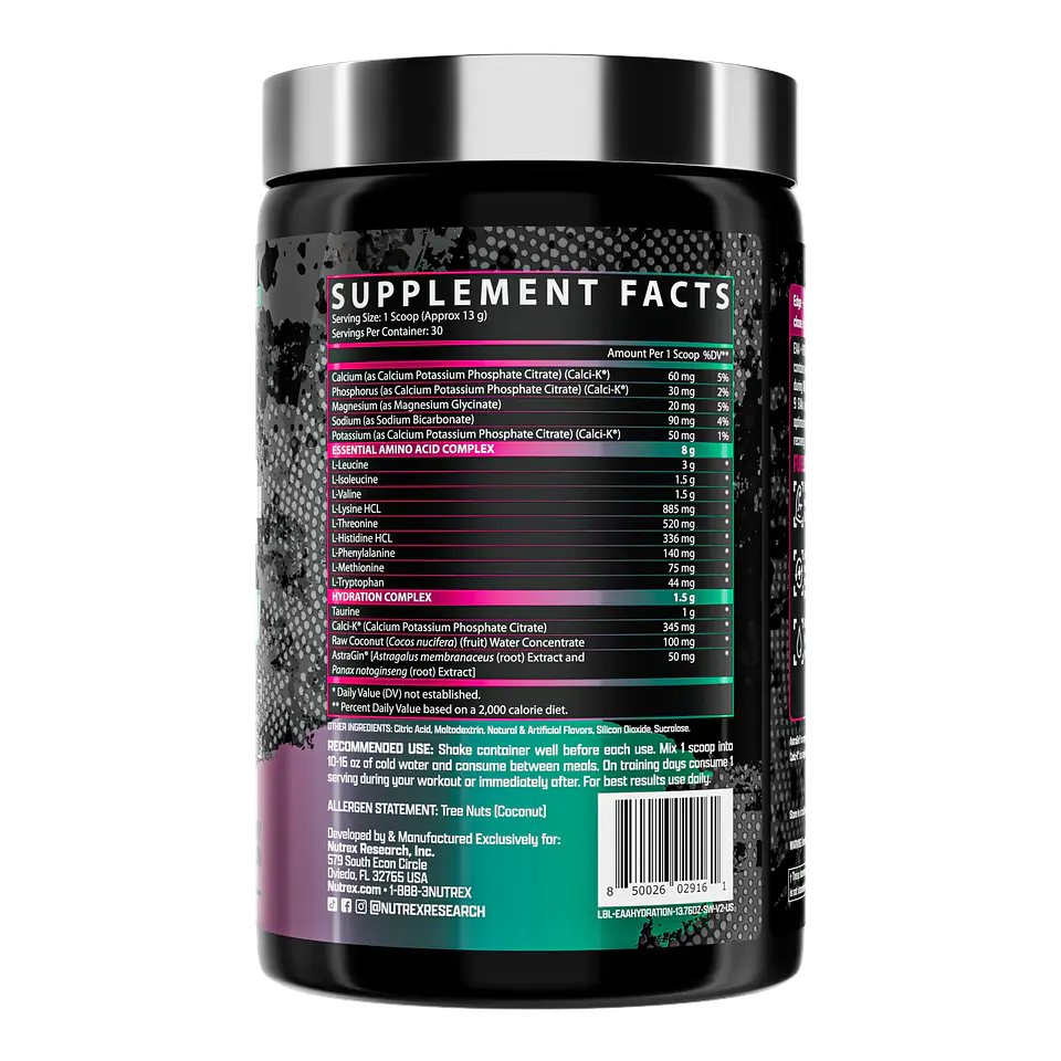 EAA+ Hydration (Aminoácidos Esenciales + Electrolitos) 5