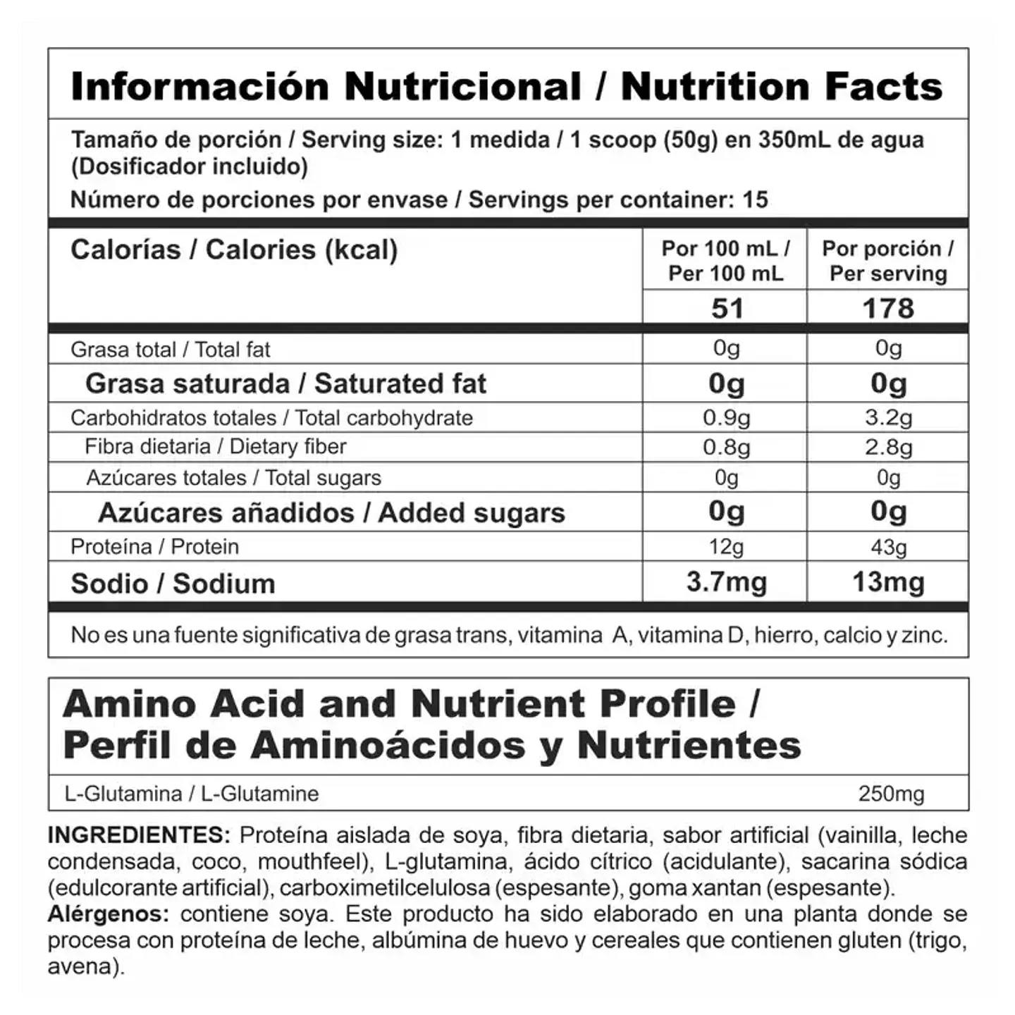 Mega Soy 90 - Proteína a base de soya  2