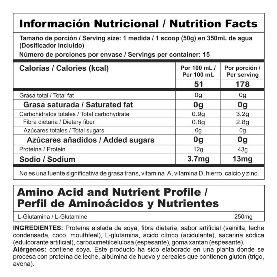 Mega Soy 90 - Proteína a base de soya  2