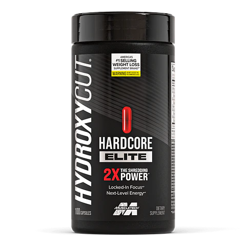 Hydroxycut Hardcore Elite 100 Capsulas - 30 Servicios
