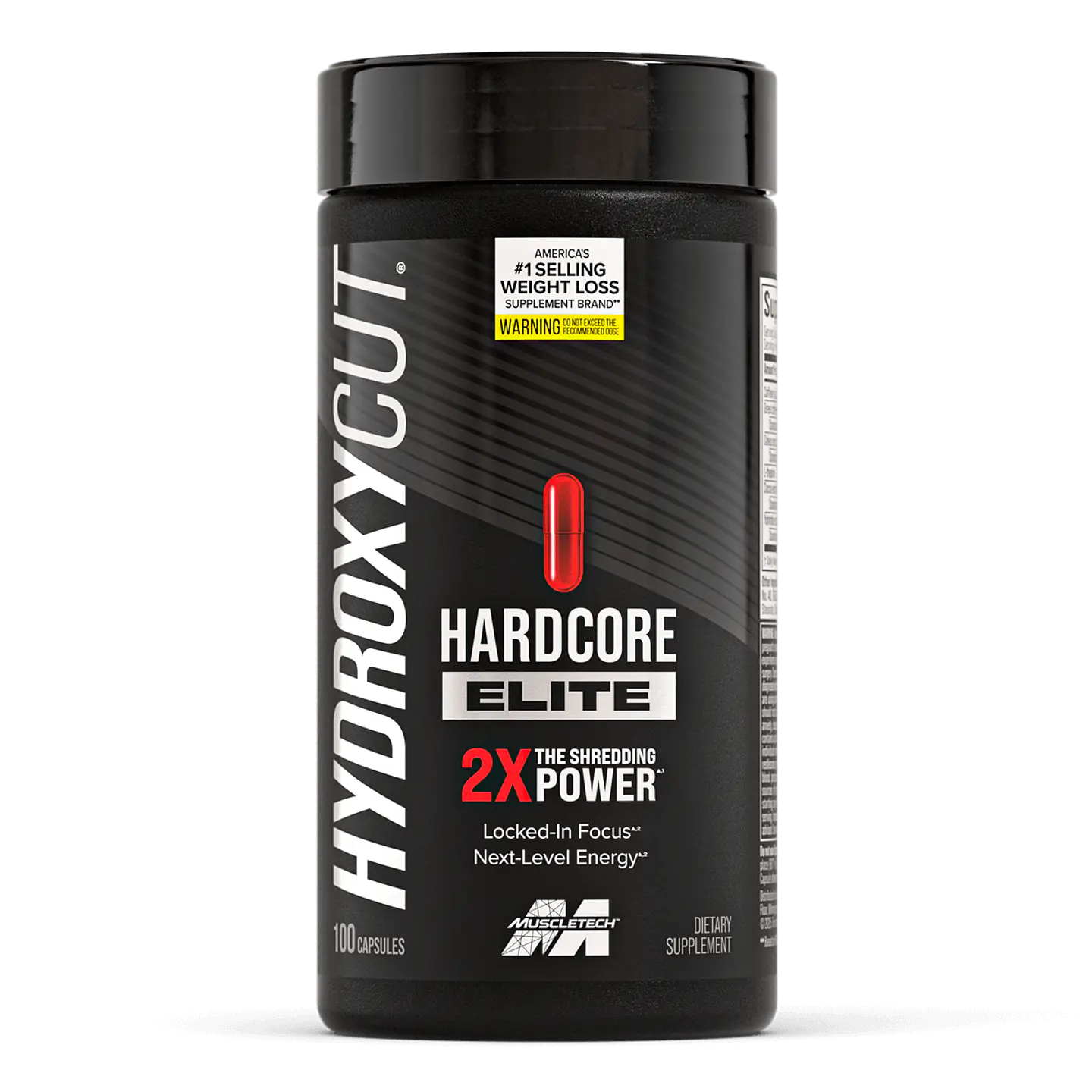 Hydroxycut Hardcore Elite 100 Capsulas - 30 Servicios 1