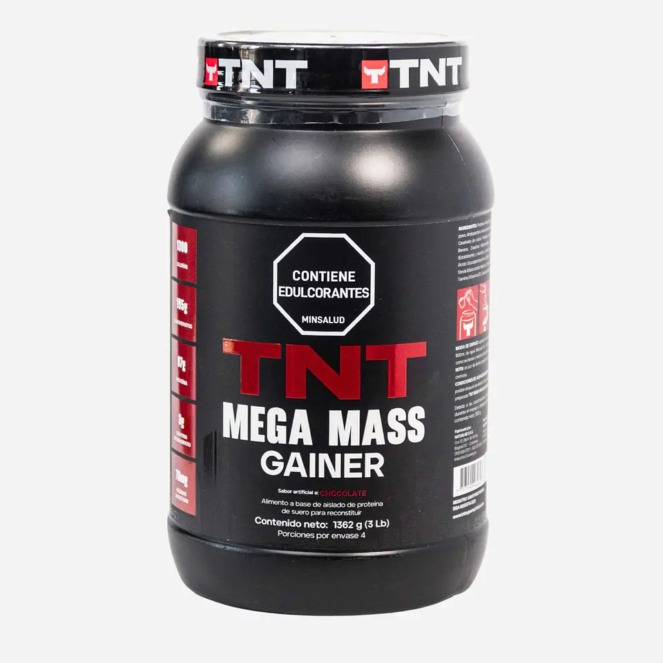 TNT Mega Mass Gainer 3 Libras 1