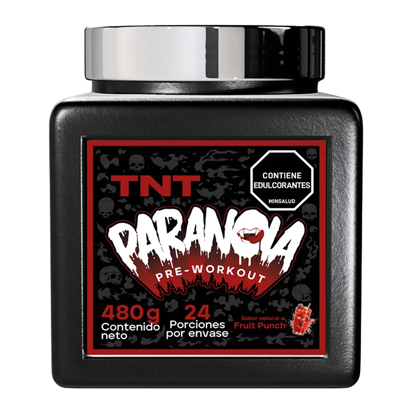 Paranoia Pre-Workout TNT 480g 3