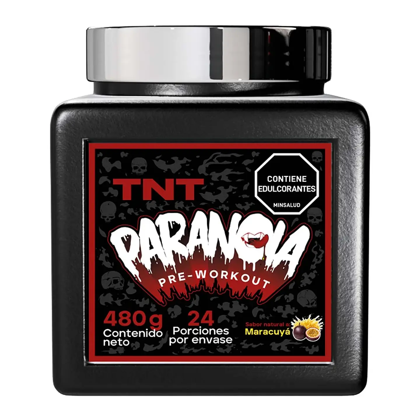 Paranoia Pre-Workout TNT 480g 4