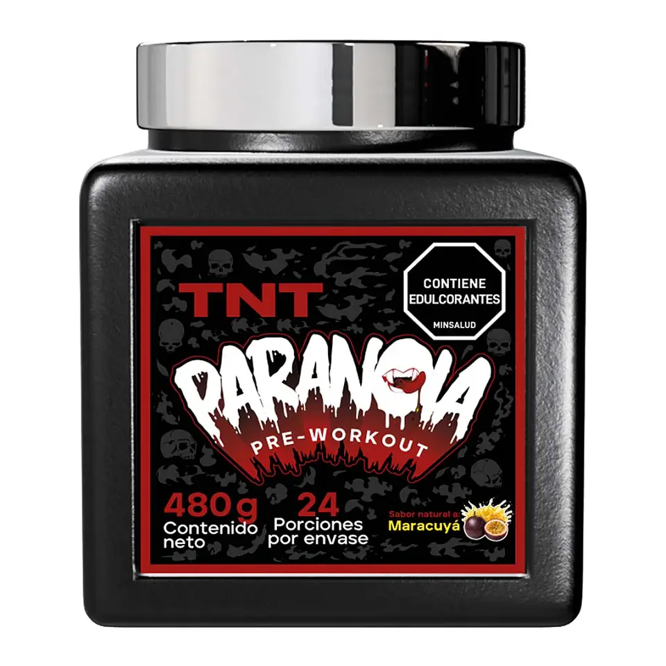 Paranoia Pre-Workout TNT 480g 4