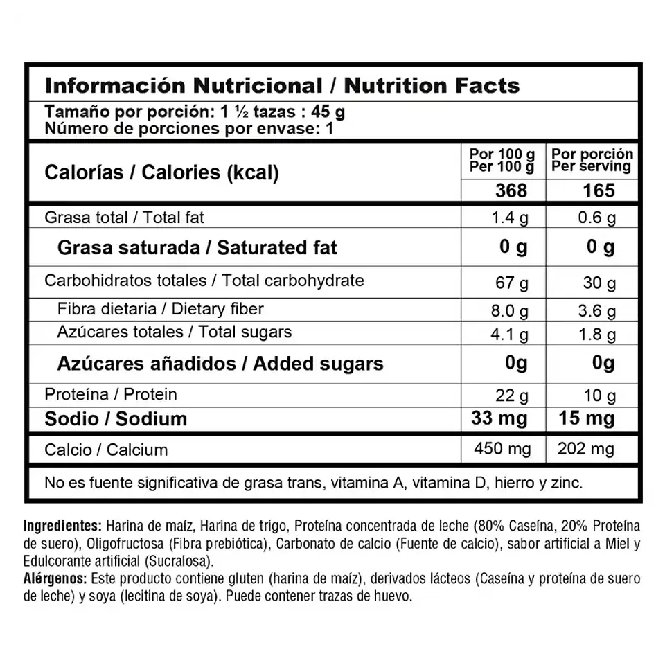 Nutra Pops (Cereal Proteico) - Unidad 2