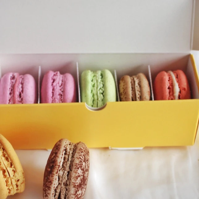 Macarons sabores sortidos Caixa de 5  1