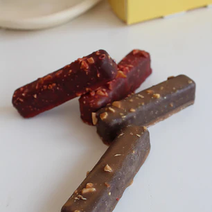 Bombom Barra de Chocolate Negro Caixa de 6