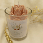 Vela em copo com flor de lótus  - Thumbnail 2