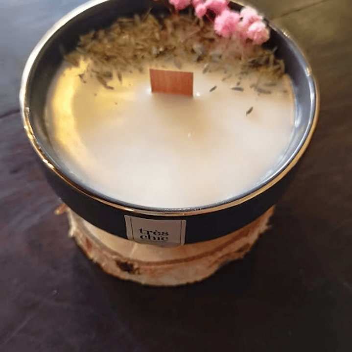 Vela em cera de soja aromaterapia   2