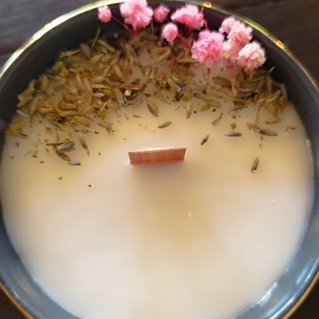Vela em cera de soja aromaterapia   3