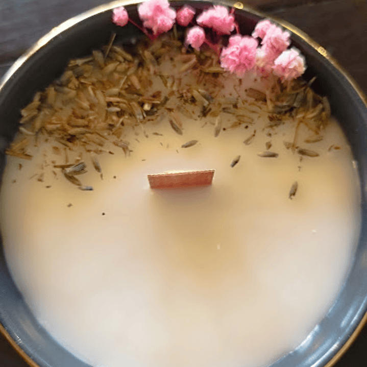 Vela em cera de soja aromaterapia   3