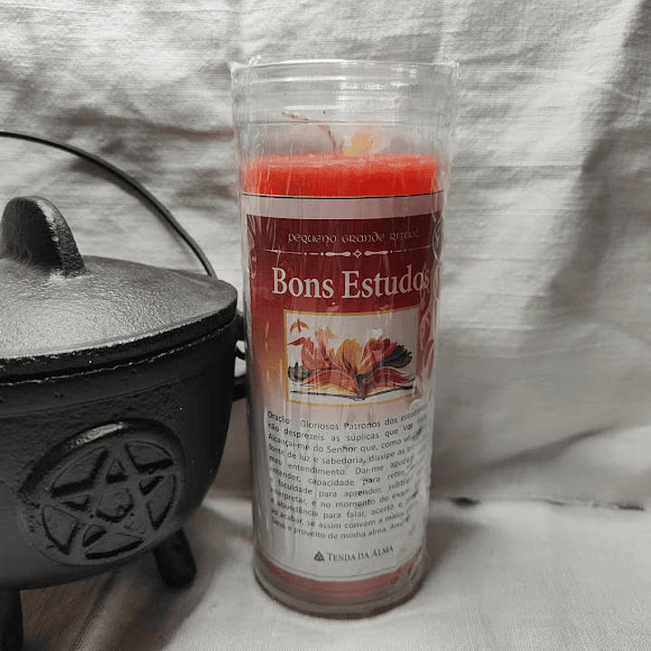 Vela ritual Bons estudos  2