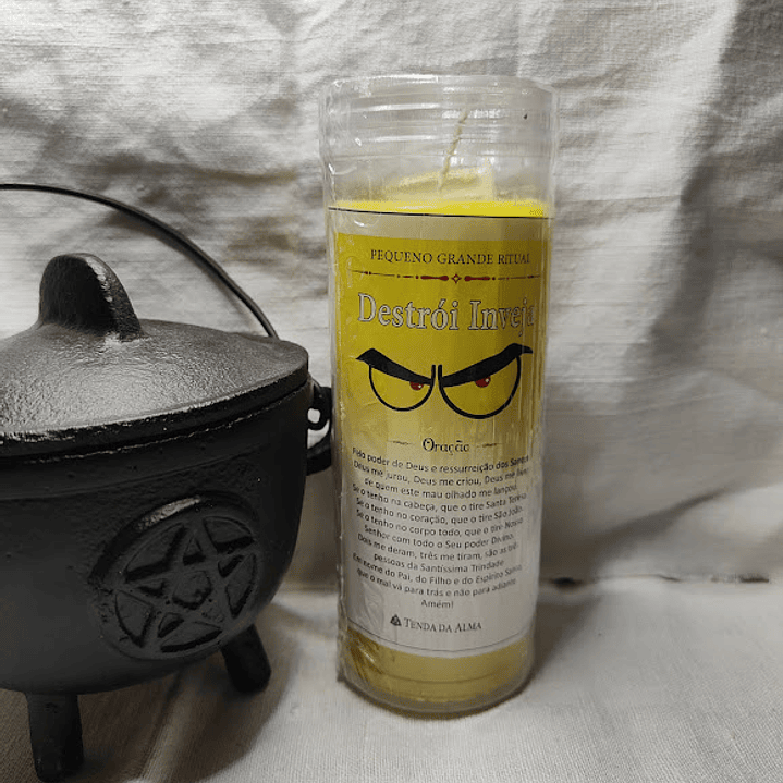 Vela ritual Destrói inveja  2