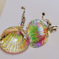 Brincos concha coloridos - Thumbnail 2
