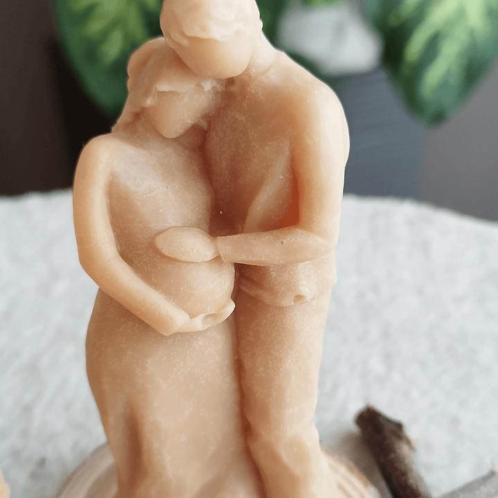 Conjunto 3 velas mãe e filha  2