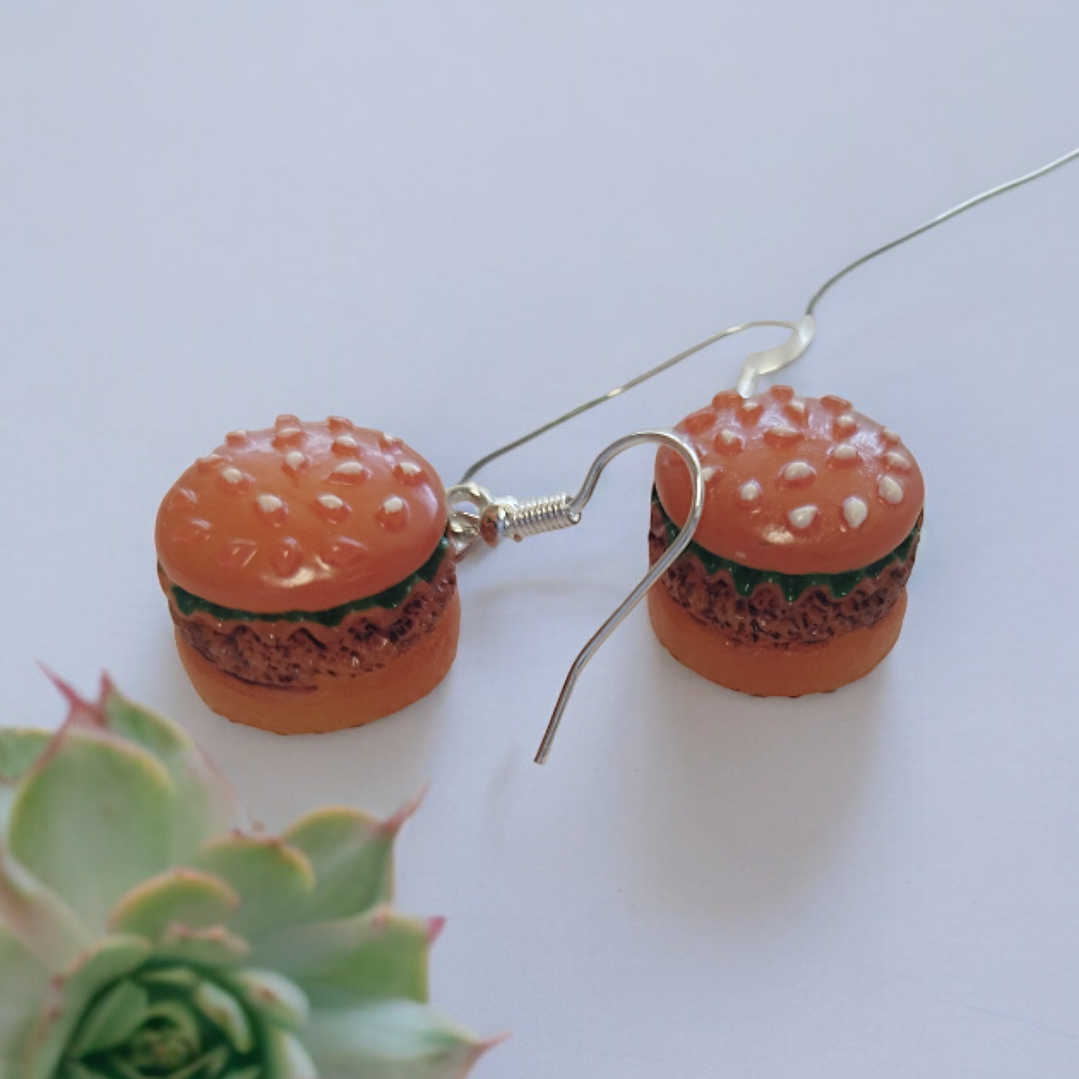 Brincos Hambúrguer  3