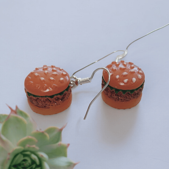 Brincos Hambúrguer  3