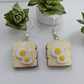 Brincos pão de forma com ovo  - Thumbnail 2