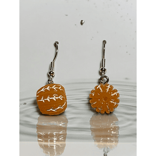 Brincos tangerina