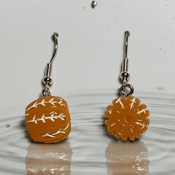 Brincos tangerina 1