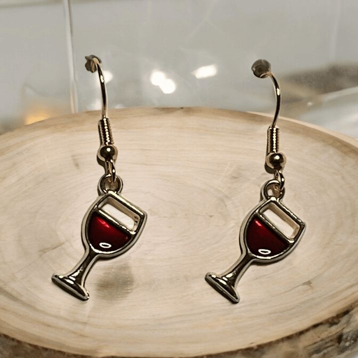 Brincos Copo de vinho 1