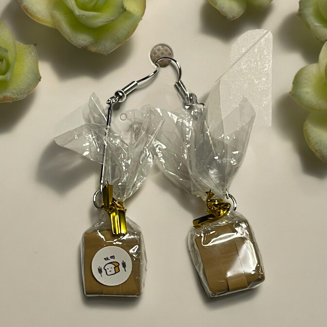 Brincos pão de forma embalado  1