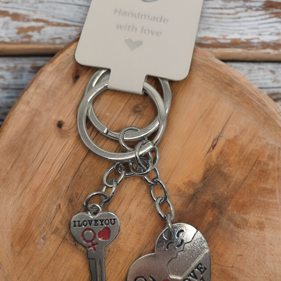 Porta chaves - coração + chaves do amor 1