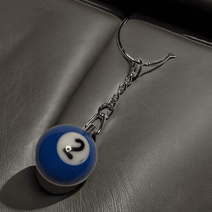 Porta chaves bola de snooker 1