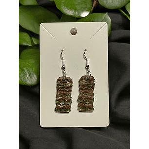 Brincos Hambúrguer XXXXL