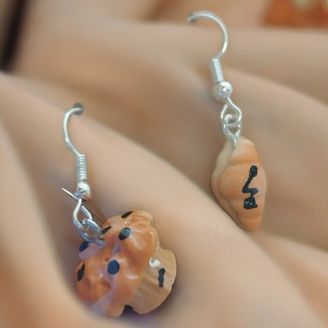 Brincos croissant e muffin 1