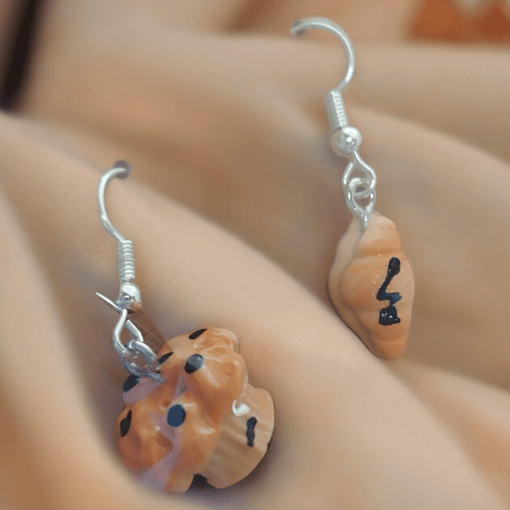 Brincos croissant e muffin 1