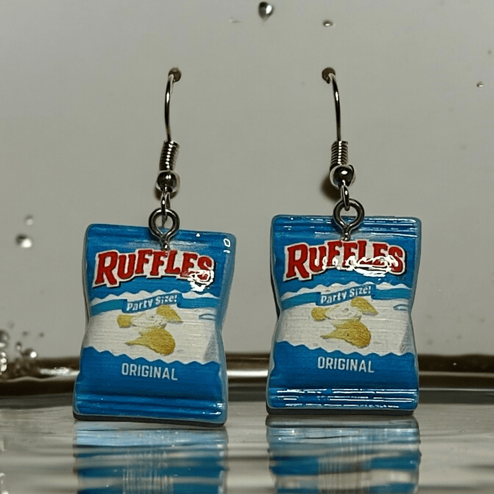 Brincos Ruffles  1