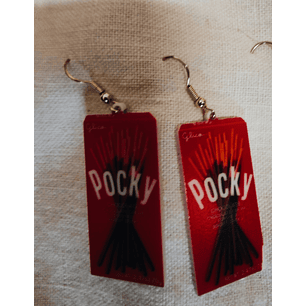 Brincos palitos Pocky