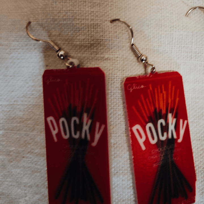 Brincos palitos Pocky 1