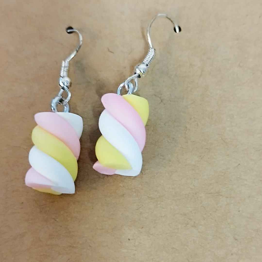 Brincos  Marshmallow 3