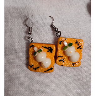 Brincos tosta com queijo