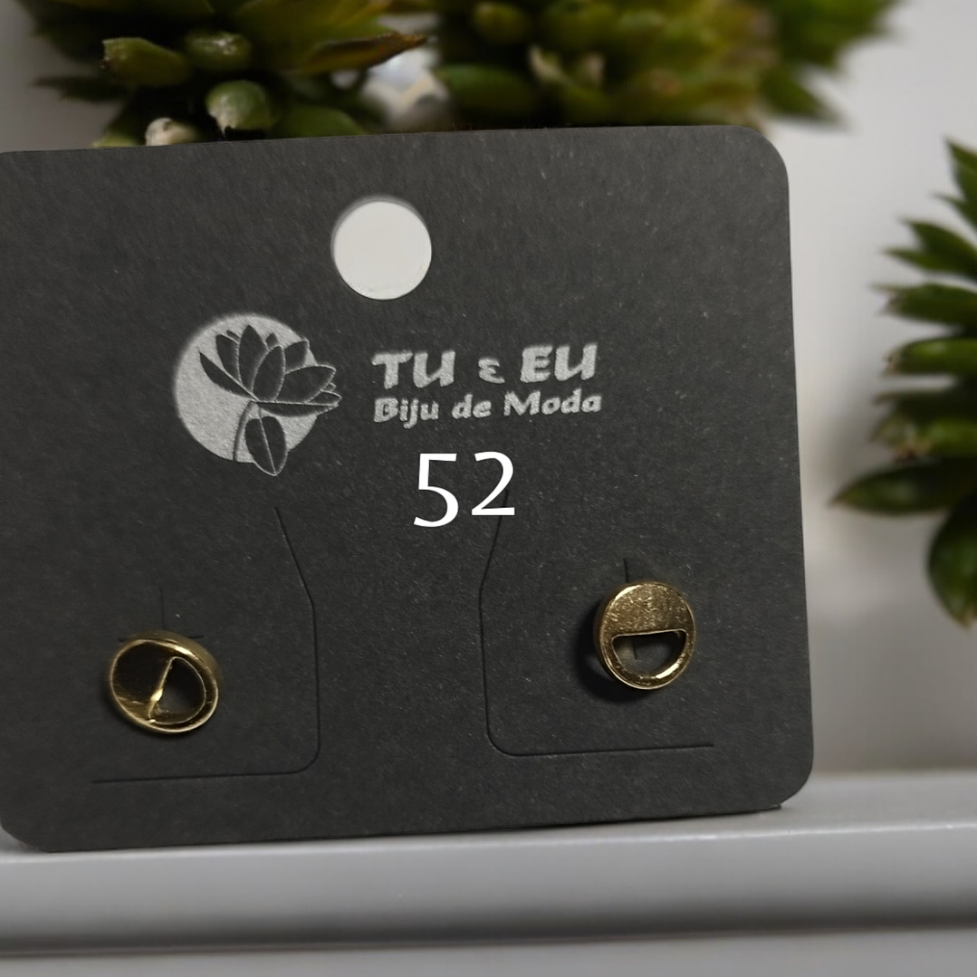 Brincos dourados n.52 1