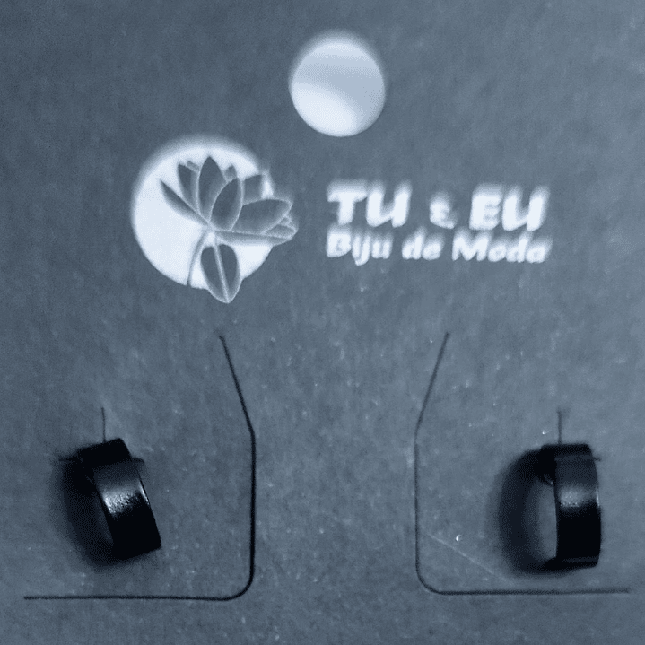 Brincos meia / argolinha dourada 2