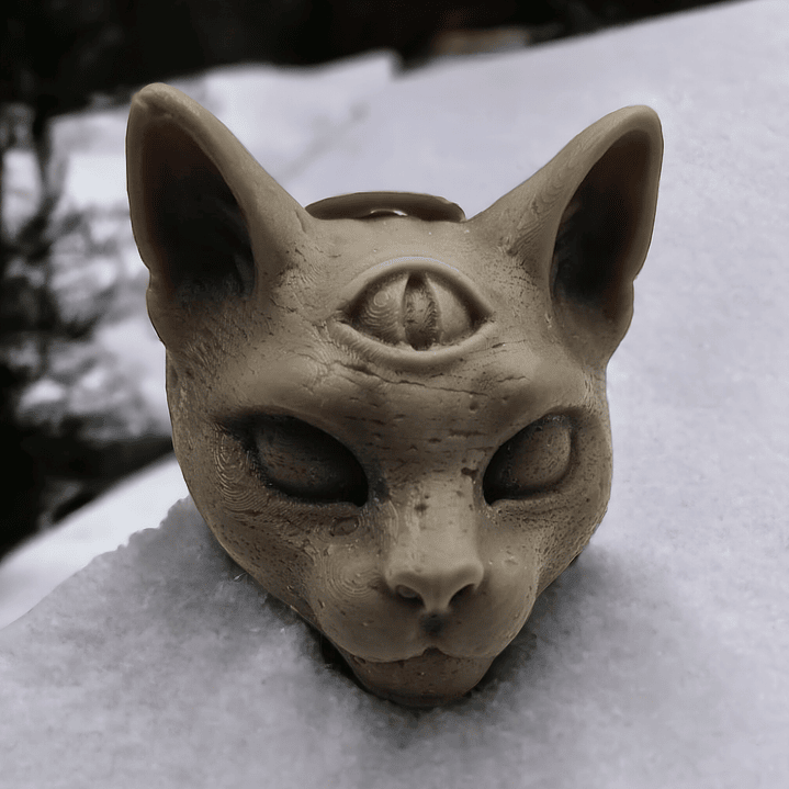 Vela gato místico  2