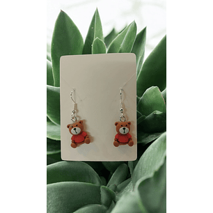 Brincos ursinhos com camisola 