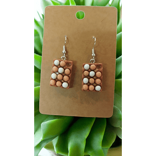 Brincos caixa de ovos 