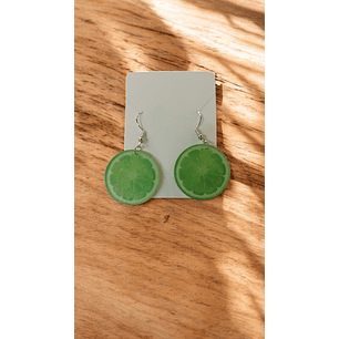 Brincos lima e limão 