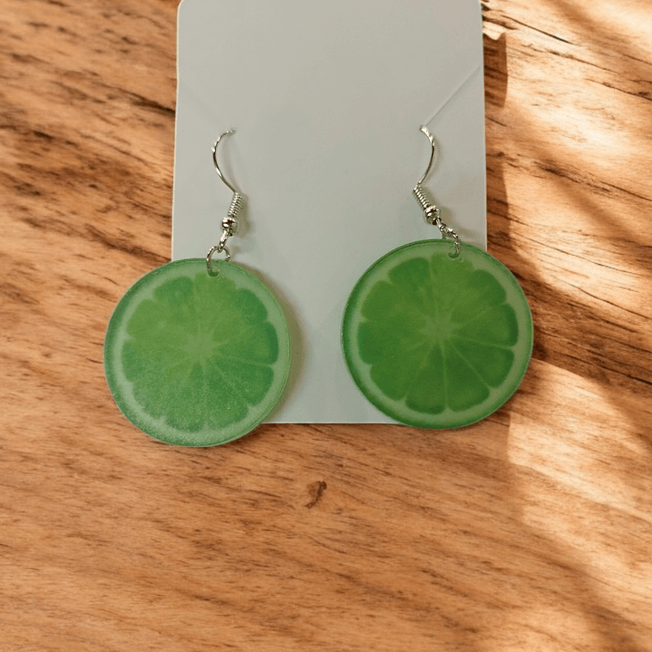 Brincos lima e limão  1