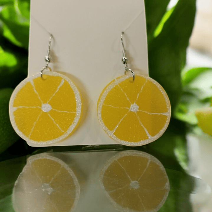 Brincos lima e limão  2